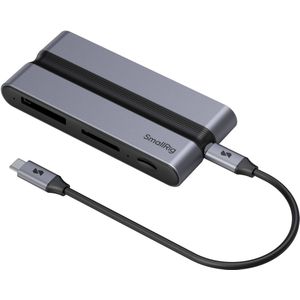 SmallRig - 4662 - CFexpress 9 in 1 Docking Station - Zwart - Aluminium