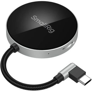 SmallRig - SD3.0 - Geheugenkaartlezer - Zilver - Zwart