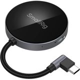 SmallRig - SD4.0 Geheugenkaartlezer - Zilver - Zwart - USB 3.2 Type-C