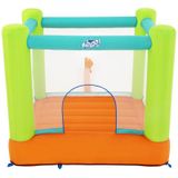 BESTWAY - Speelplaats met trampoline - Buitenspel - 53394 - Oranje - Jump And Soar - Kunststof - 194 cm x 175 cm - Kinderen - Opblaasbaar spel - Vanaf 3 jaar