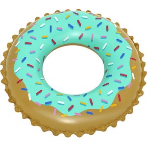 BESTWAY - Zwemband Donuts - Opblaasbaar - 36300 - Willekeurig Model - Vinyl - 90 cm diameter - Speelgoed voor Kinderen Volwassenen - Buitenspel - Zwembad - Vanaf 12 jaar