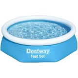 Bestway - Fast Set - Opblaasbaar Zwembad - 244x61 cm - Rond