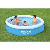 Bestway Fast Set zwembad met filterpomp 305 x 66cm