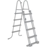 Bestway - Zwembadladder - Staal - Grijs - 122cm Hoog