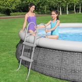 Bestway - 2-stufige Poolleiter Flowclear 84 cm