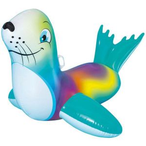 Bestway Rider Flash N' Splash Zeehond Ride-On
