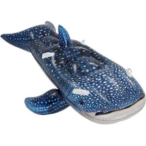 Bestway Whale Shark Pool Luchtmatrassen Blauw 193 x 122 cm