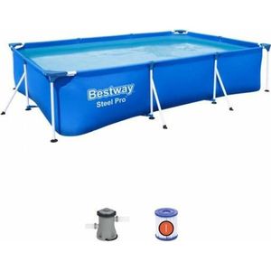 Zwembad Verwijderbaar Bestway Steel Pro 300 x 201 x 66 cm