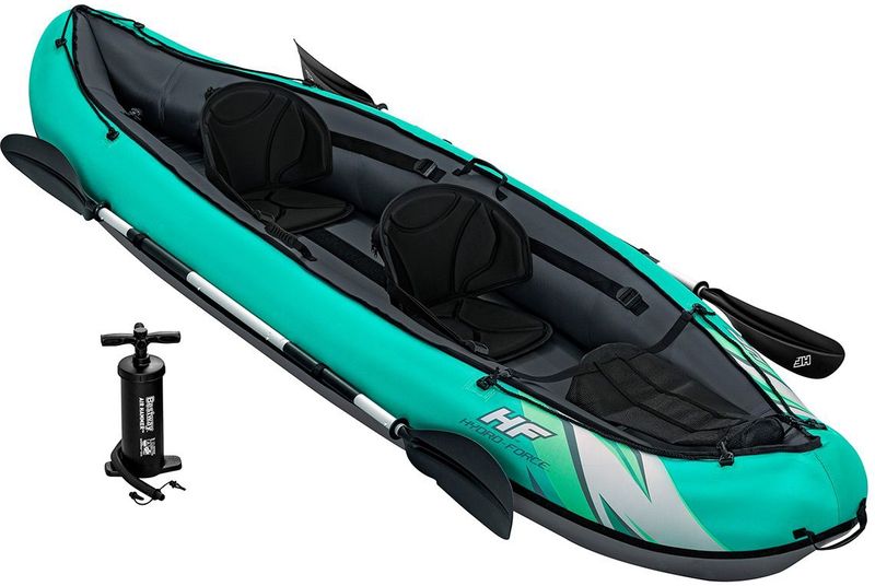 Bestway - Hydro Force Ventura X2 - Opblaasbare Kajak - 2 persoons - PVC