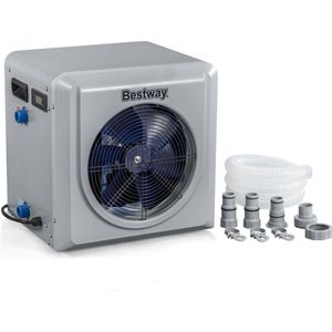 Bestway Flowclear Air Energy Zwembadverwarming, 4400 W, 43 x 47,5 x 47 cm, grijs