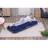 Bestway 1-Persoons Luchtbed - 185 x 76 x 22 CM - PVC - Donkerblauw