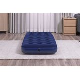 Bestway 1-Persoons Luchtbed - 185 x 76 x 22 CM - PVC - Donkerblauw