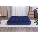 Bestway 2-Persoons Luchtbed - 191x137x22 CM - PVC - Donkerblauw