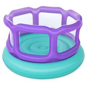 Bestway | Kinderen Laugh 'n Leap Kids Opblaasbare Uitsmijter, Springkasteel met Ingebouwde Trampoline