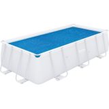 Bestway zwembad afdekzeil Flowclear rechthoek blauw 380 x 180 x 2 cm