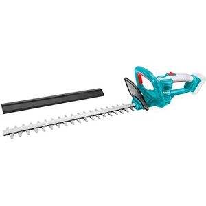 Total Tools - Elektrische heggenschaar | A batterij P20S 20 V | Draagbare snoeischaar speciaal voor tuin | 450 mm messen | Maximale snijcapaciteit 19 mm