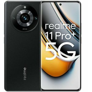 realme 11 Pro+ 5G 12 + 512 GB smartphone 200 MP OIS SuperZoom camera 120 Hz gebogen visiedisplay 5000 mAh massieve batterij 100 W Supervooc Charge Astral Zwart