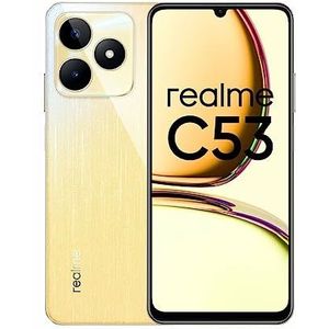 realme C53 (128 GB, Goud, 6.74"", Dubbele SIM, 50 Mpx, 4G), Smartphone, Goud