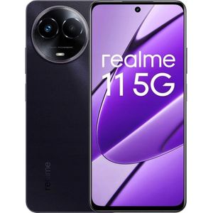 realme 11 5G (256 GB, Black, 6.72"", Dubbele SIM, 108 Mpx, 5G), Smartphone, Zwart