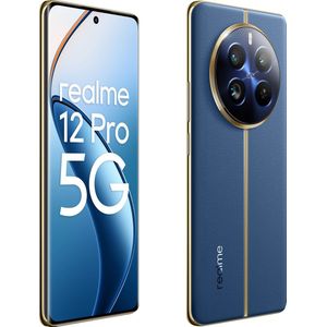 Realme - 12 Pro 5G - Smartphone - Submarine Blue - 8 GB RAM - 256 GB Opslag