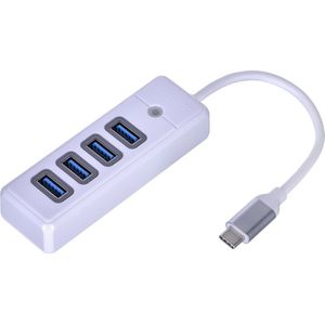 Orico - PW4U-C3-015-WH-EP - Hub Adapter - Wit - USB-C naar 4x USB 3.0