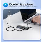 Orico - Hub - Zwart - USB-C - 2x USB 3.0 - 1x Power Delivery