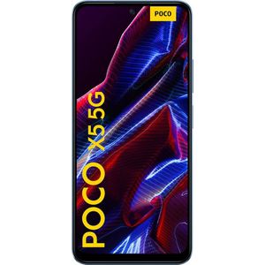 Xiaomi Poco X5 (128 GB, Blauw, 6.67"", Hybride dubbele SIM, 48 Mpx, 5G), Smartphone, Blauw