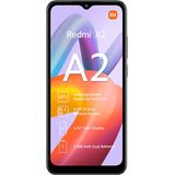 Xiaomi REDMI A2 2/32 GB, zwart, 6,5 inch display, ontgrendelde smartphone, 5000 mAh batterij, 32 GB ROM-geheugen, 2 GB RAM, Android 13, MediaTek Helio G36 processor