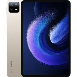 Xiaomi Pad 6 128 GB 27,9 cm (11 inch) Qualcomm Snapdragon 6 GB Wi-Fi 6 (802.11ax) Android 13 goud