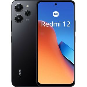 Redmi - 12 - Smartphone - Glas - IP53 - Zwart