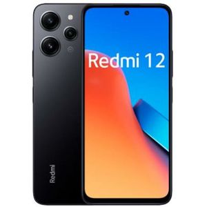 Xiaomi Redmi 12 (128 GB, Middernachtelijk zwart, 6.79"", Hybride dubbele SIM, 50 Mpx, 4G), Smartphone, Zwart