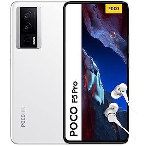 Xiaomi POCO F5 Pro - 120Hz AMOLED, 67w 5160mAh, 64MP triple camera, 8+256GB, White