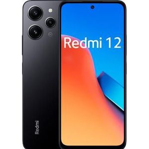Xiaomi Redmi 12 Dual LTE 128 GB 4 GB RAM (Mitternachtsschwarz) Schwarz