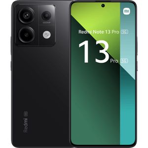 SMARTPHONE XIAOMI REDMI NOTE 13 PRO 5G 8/256GB MIDDERNACHT ZWART