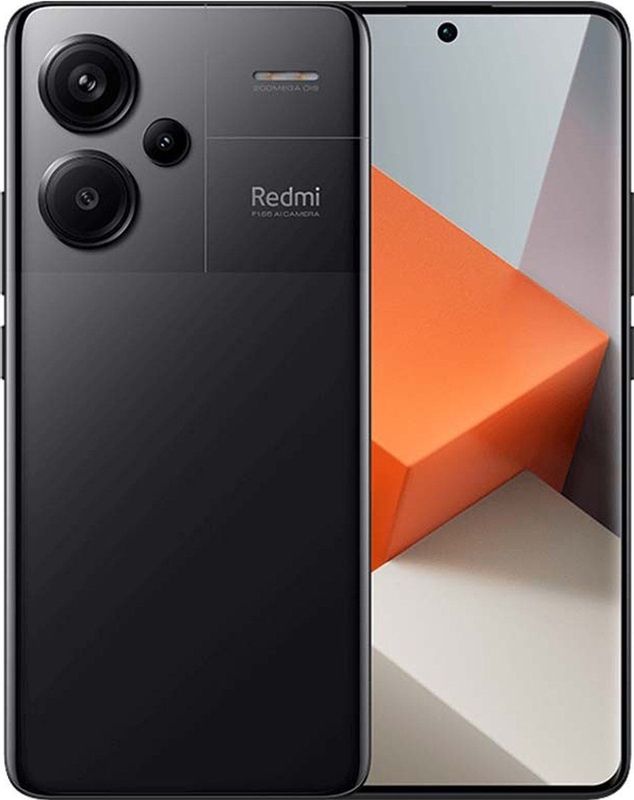 Xiaomi - Redmi Note 13 Pro Plus - Mobiele Telefoon - Midnight Black - 12GB RAM - 265GB Opslag