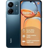 Xiaomi Redmi 13C 4+128GB marineblauw (128 GB, Marineblauw, 6.74"", Dubbele SIM, 50 Mpx, 4G), Smartphone, Blauw