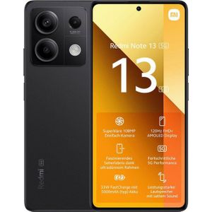 Xiaomi Redmi Note 13 5G - 8GB/256GB - Midnight Zwart