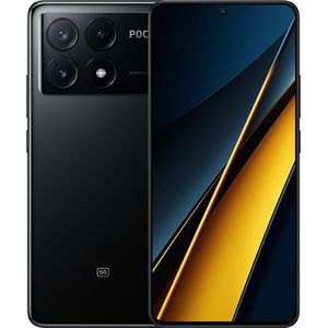 Xiaomi POCO X6 Pro Smartphone 12 GB RAM 512 GB ROM, Dimensity 8300-Ultra, 6,67 inch AMOLED-display, 5000 mAh batterij 67 W Turbo Charging, 64 MP Triple Camera, zwart