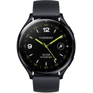 Xiaomi Watch 2 3,63 cm (1.43"") AMOLED 46 mm Digitaal 466 x 466 Pixels Touchscreen Wi-Fi GPS (satelliet) Zwart