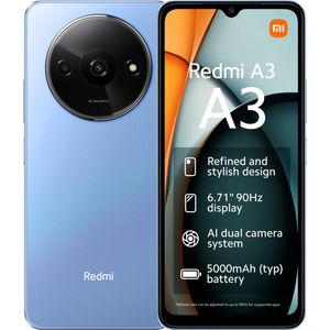 Xiaomi - Redmi A3 - Mobiele Telefoon - Star Blauw - 64GB