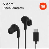 Xiaomi - TYPE-C Oortelefoons - Zwart - HD-microfoon met Ruisonderdrukking