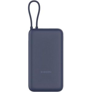 Xiaomi 33W blau | Powerbank | 20000mAh | integriertes Kabel | USB-C | Fast Charge | Temperaturschutz