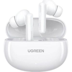 In-Ear-Kopfhörer  HiTune T6 kabellose Kopfhörer mit ANC-Funktion + USB-A – USB-C-Kabel – Weiß