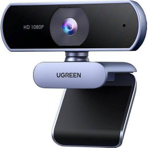 UGREEN - USB-webcam - Full HD 1080P - Zwart - Met Microfoon