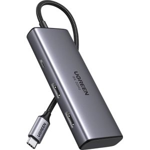 Ugreen Revodok 206 USB Type-C 5000 Mbit/s Zilver