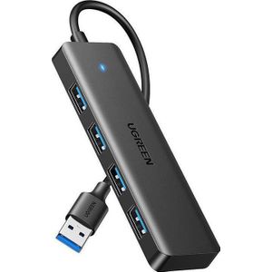 UGREEN USB Hub 3.0 USB Splitter 5Gbps USB Distributeur voor MacBook, Mac Mini, iMac, Surface Pro, XPS, ThinkPad, USB flashdrives, mobiele harde schijf, desktop-pc en meer (15 cm)