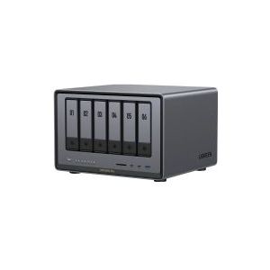 UGREEN - NASync DXP6800 Pro - Netwerkopslag - Zwart - 160TB Opslag