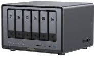 UGREEN - NASync DXP6800 Pro - Netwerkopslag - Zwart - 160TB Opslag