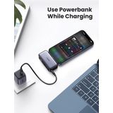 UGREEN - Mini Kickstand Powerbank - 5000 mAh - USB-C - Zwart