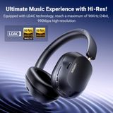 Ugreen - Hi Tune Max 5C - Draadloze Over Ear Koptelefoon - Zwart - Bluetooth 5.4 - Noise Cancelling